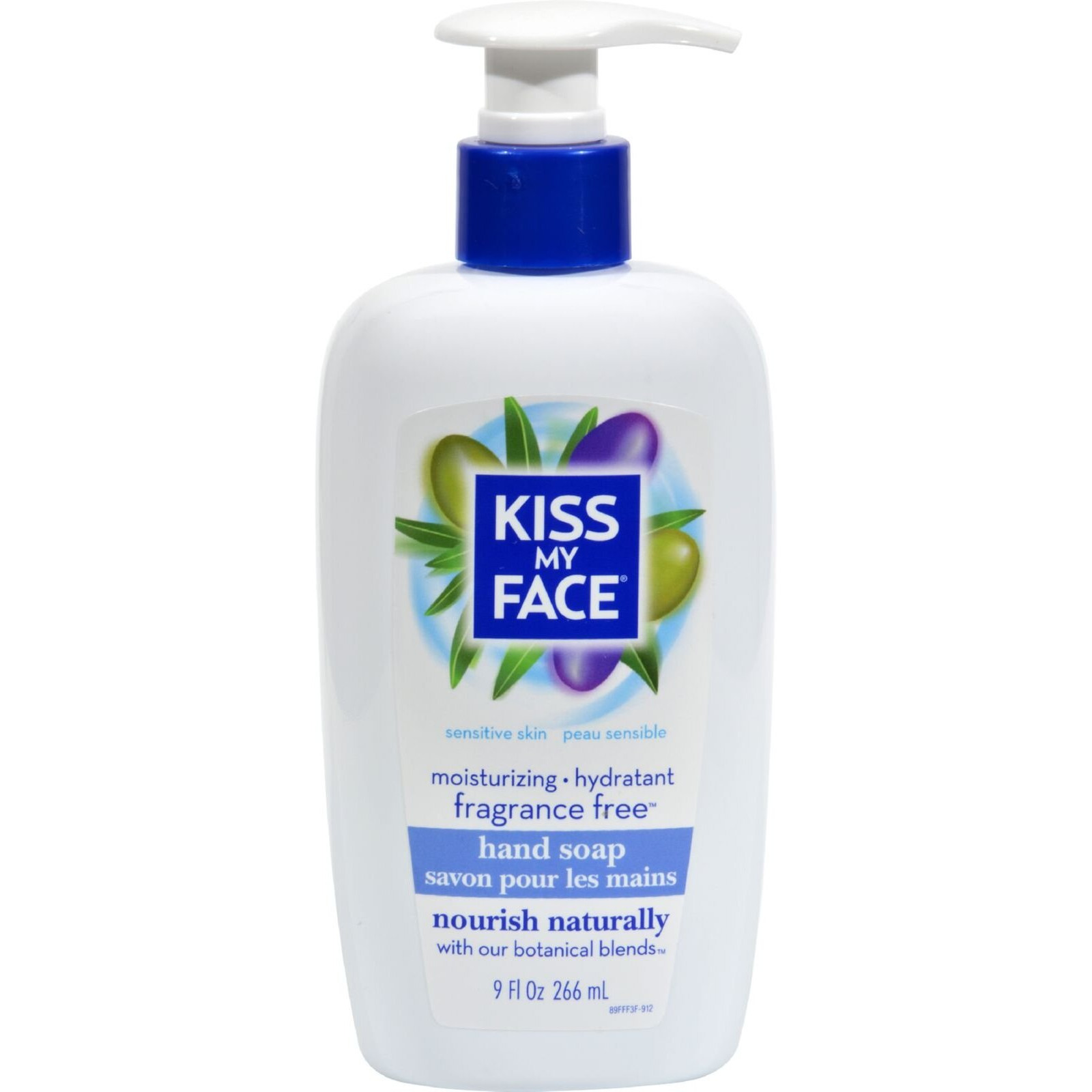 Kiss My Face Moisture Soap Fragrance Free - 9 Fl Oz(D0102H5KVgX)