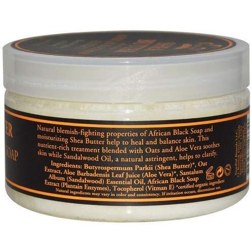 Shea Butter Infused with African Black Soap Extract by Nubian Heritage for Unisex - 4 oz Lotion