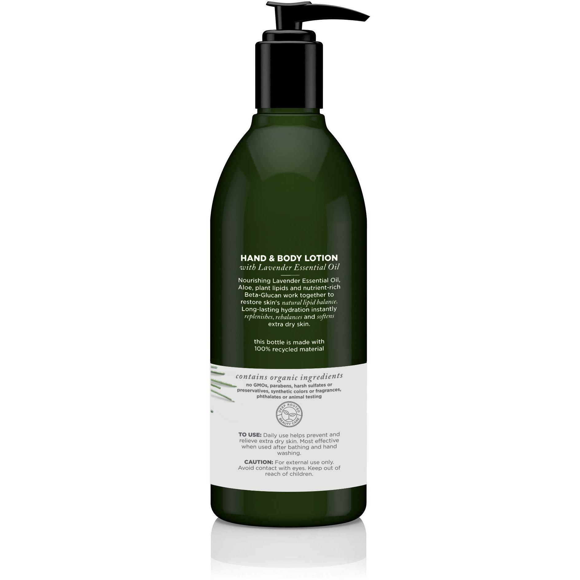 Avalon Organics Nourishing Lavender Hand & Body Lotion, 12 oz. (Pack of 2)