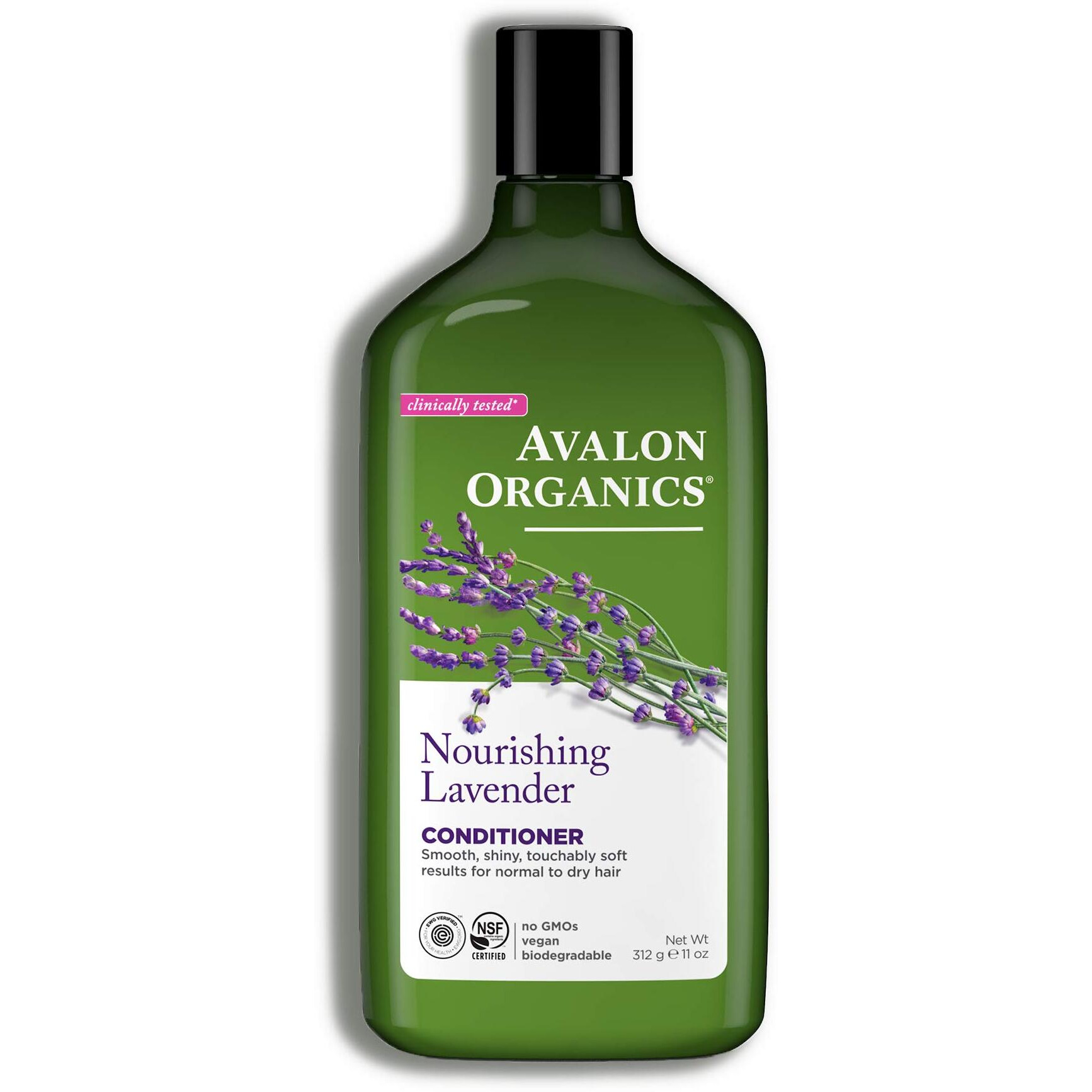 Avalon Organics Lavender Nourishing Conditioner, 11 -Ounce Bottle (Pack of 2)