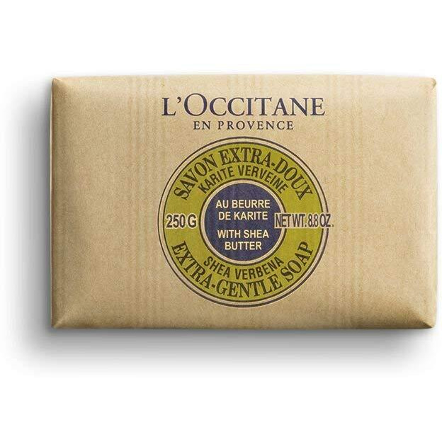 Shea Butter Extra Gentle Soap - Verbena by LOccitane for Unisex - 8.8 oz Soap