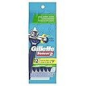 Gillette Sensor2 Pivoting Head + Lubrastrip Men's Disposable Razors, 12 Count (Pack of 3, Total 36 Razors)
