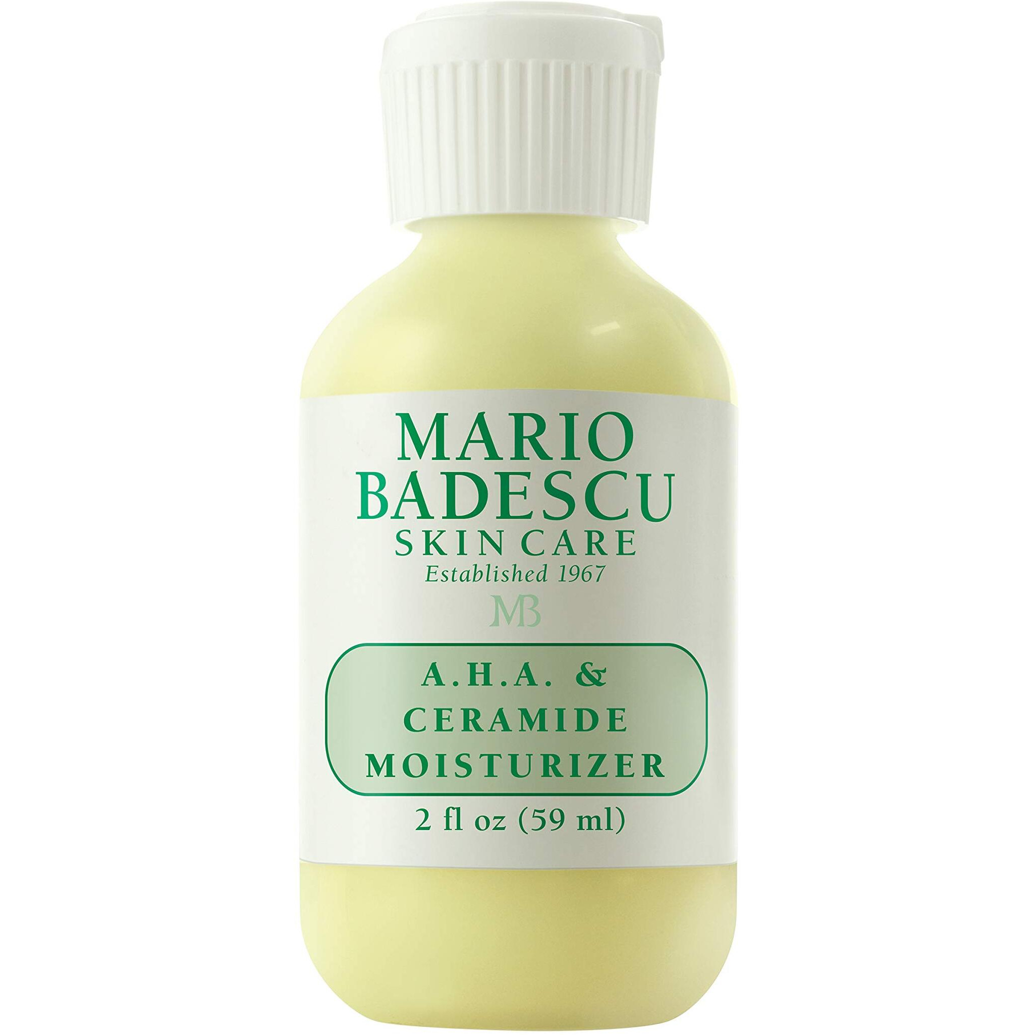 AHA and Ceramide Moisturizer by Mario Badescu for Unisex - 2 oz Moisturizer