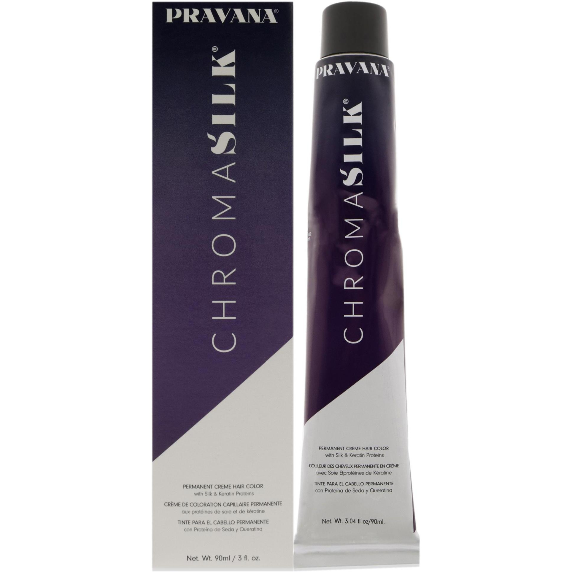 ChromaSilk Creme Hair Color - 6.46 Dark Copper Red Blonde by Pravana for Unisex - 3 oz Hair Color