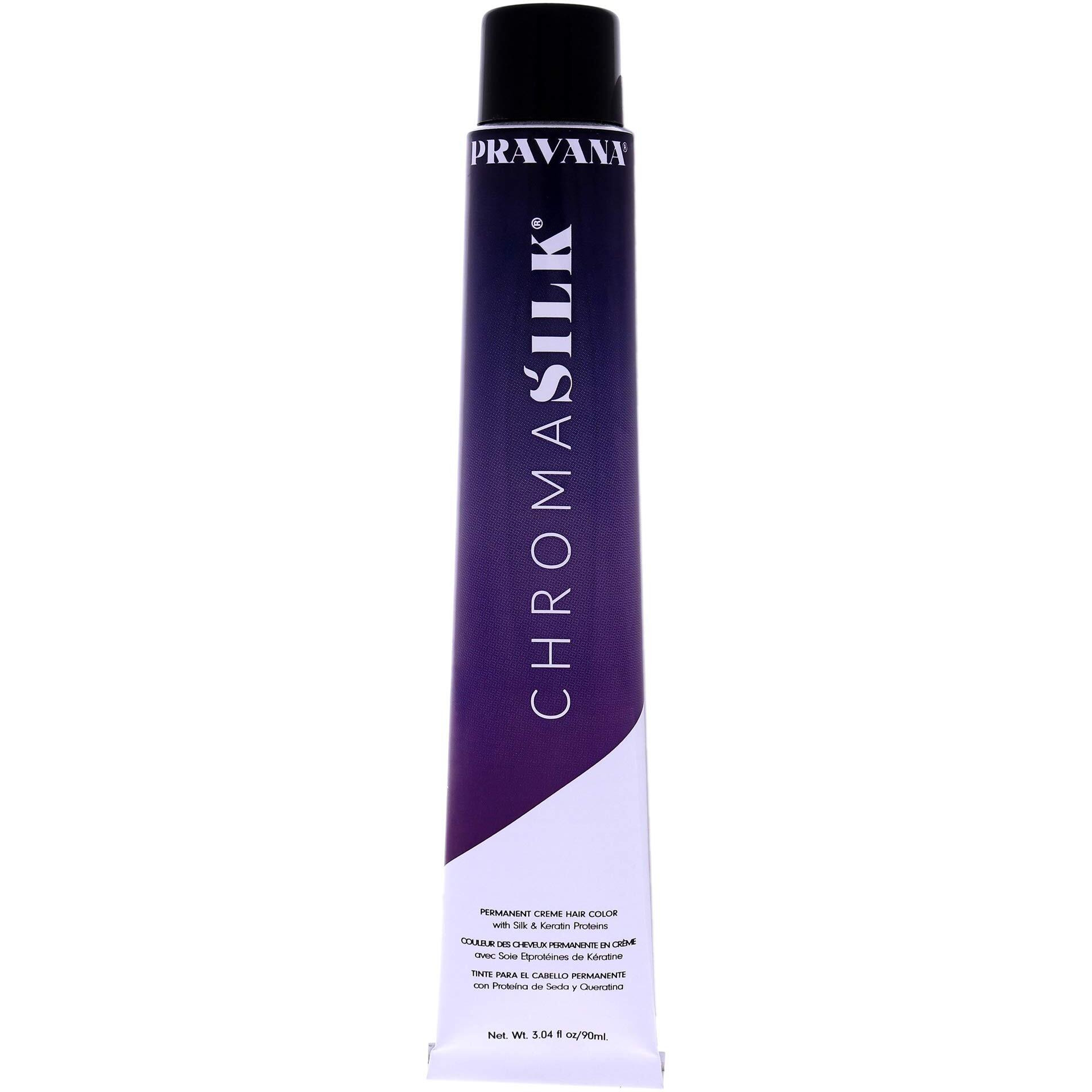 ChromaSilk Creme Hair Color - 6.5 Dark Mahogany Blonde by Pravana for Unisex - 3 oz Hair Color