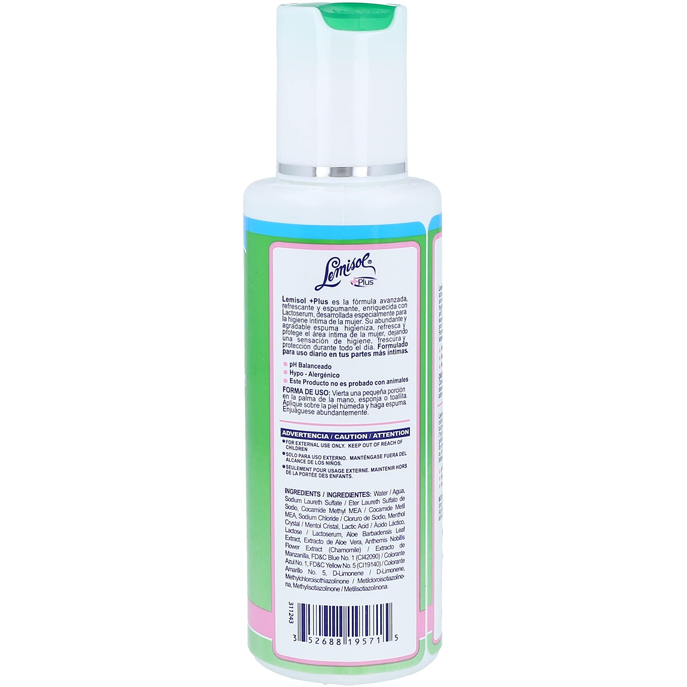 Lemisol Gentle Daily Cleanser Ounce, fresh, 4 Fl Oz (4332401868)