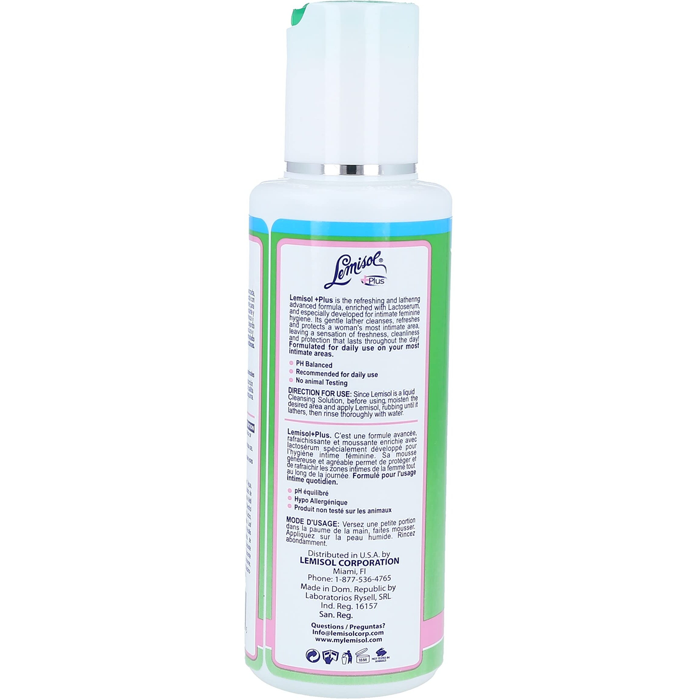 Lemisol Gentle Daily Cleanser Ounce, fresh, 4 Fl Oz (4332401868)