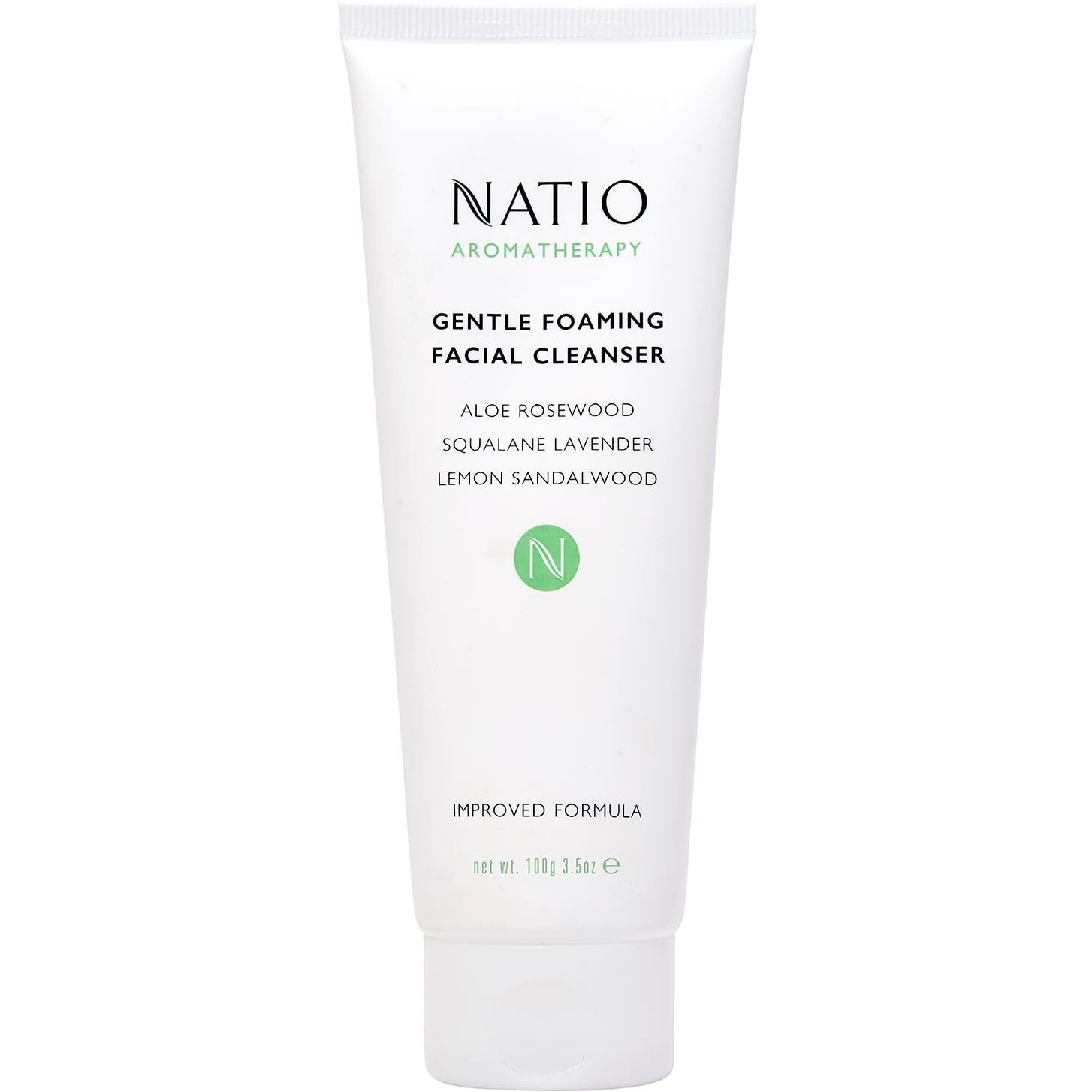 Gentle Foaming Facial Cleanser by Natio for Women - 3.5 oz Cleanser