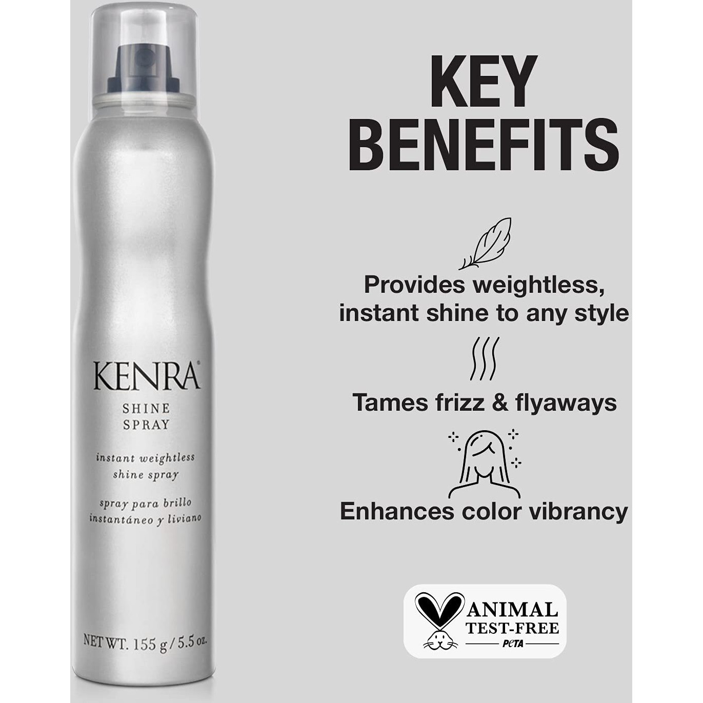 Shine Spray by Kenra for Unisex - 5.5 oz Spray