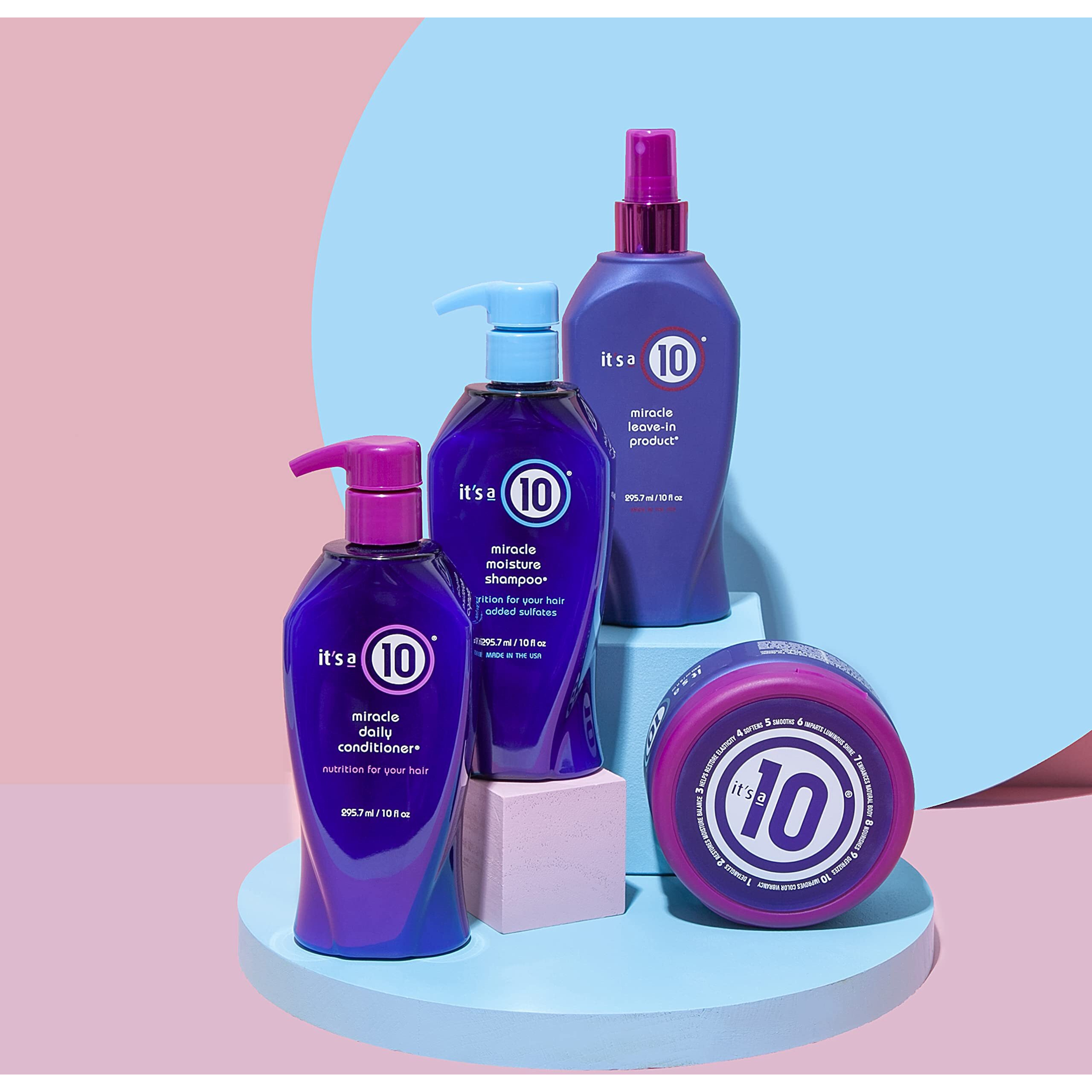 It's A 10 Miracle Moisture Shampoo, 10-Ounce Bottle