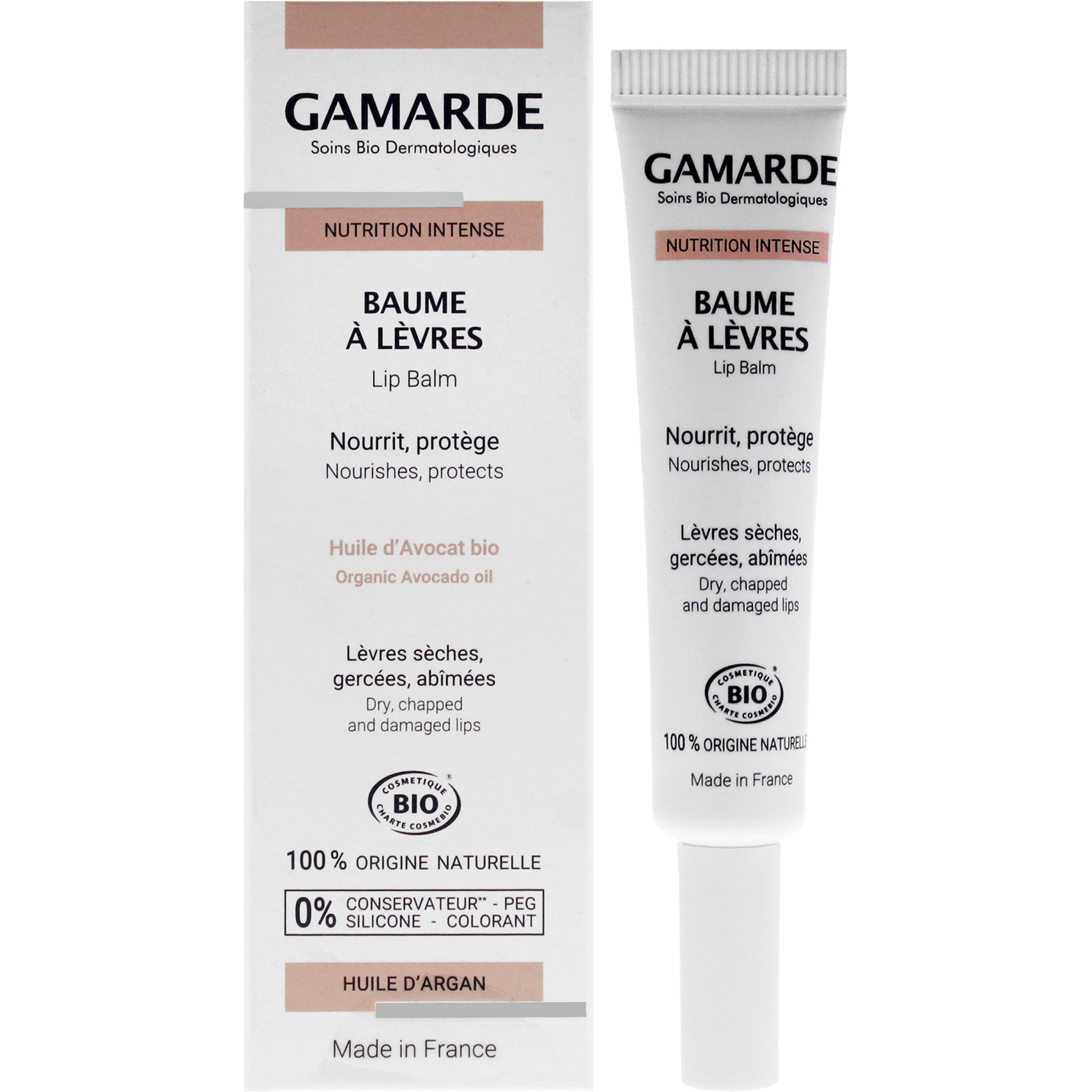 Lip Balm Nourishes Protects by Gamarde for Women - 0.33 oz Lip Balm