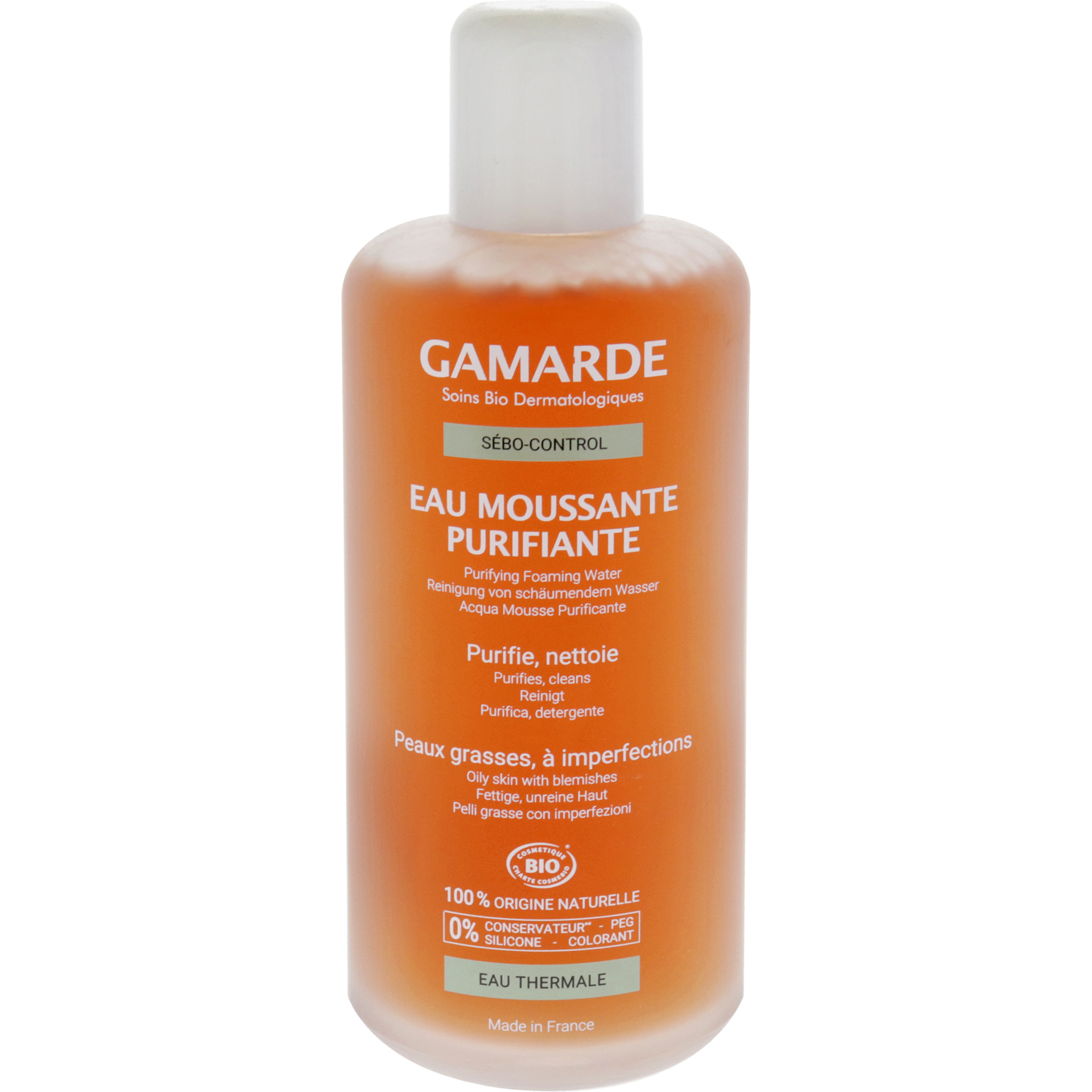 Purifying Foaming Water by Gamarde for Women - 6.76 oz Cleanser