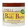 Hollywood Beauty Body Butter With Shea Butter, Vanilla - 12 oz. - Sooth & Moisturize Skin
