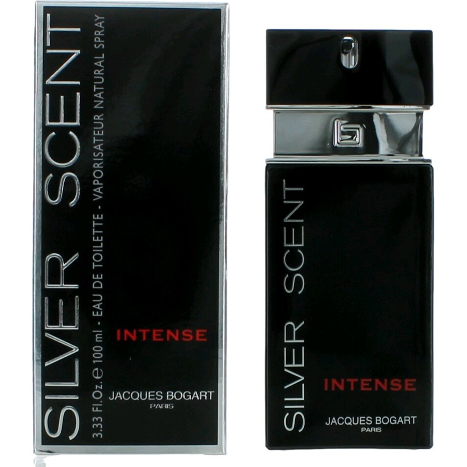 Silver Scent Intense by Jacques Bogart, 3.4 oz Eau De Toilette Spray for Men