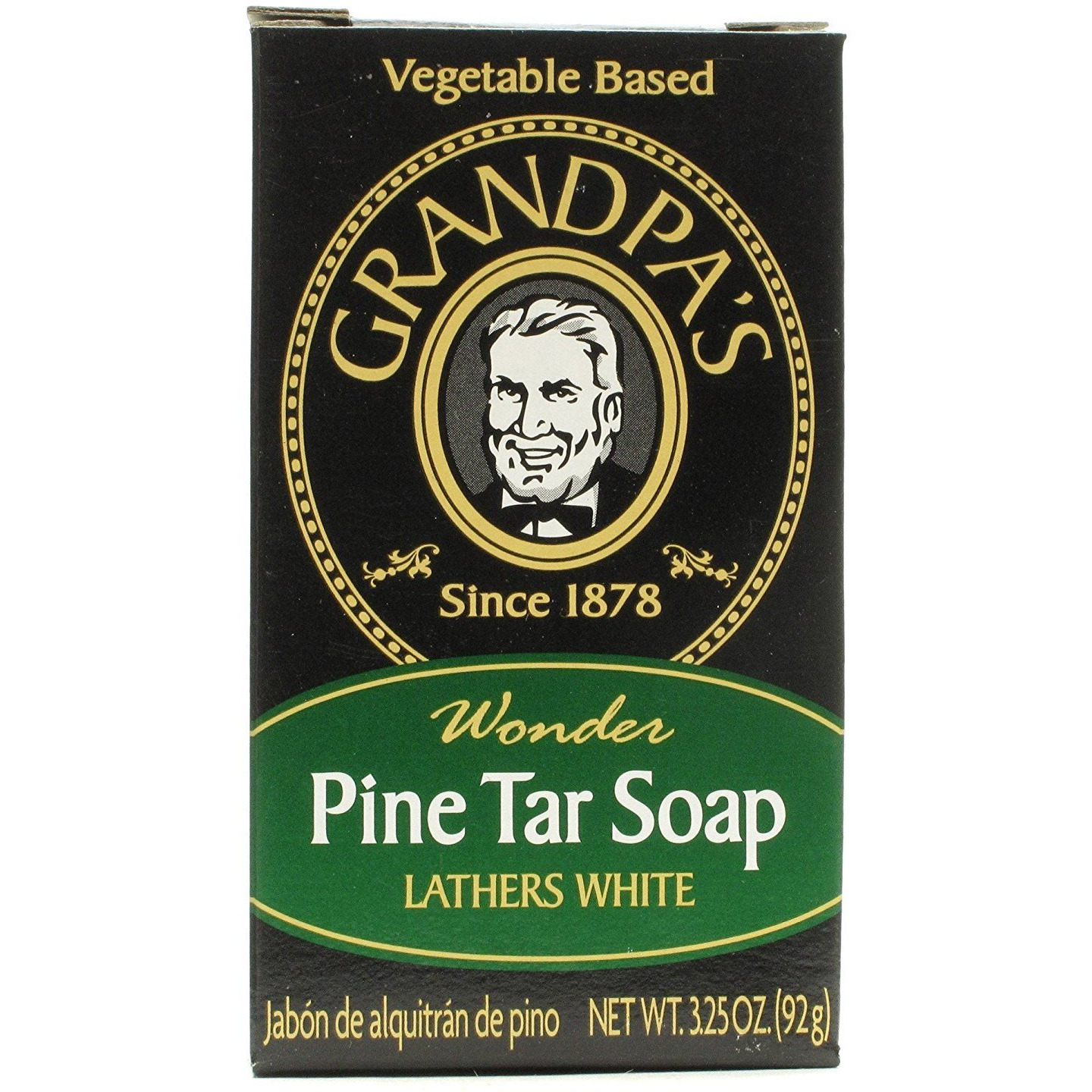 Grandpa's Pine Tar Soap Medium Size 12 pk by Grandpa's