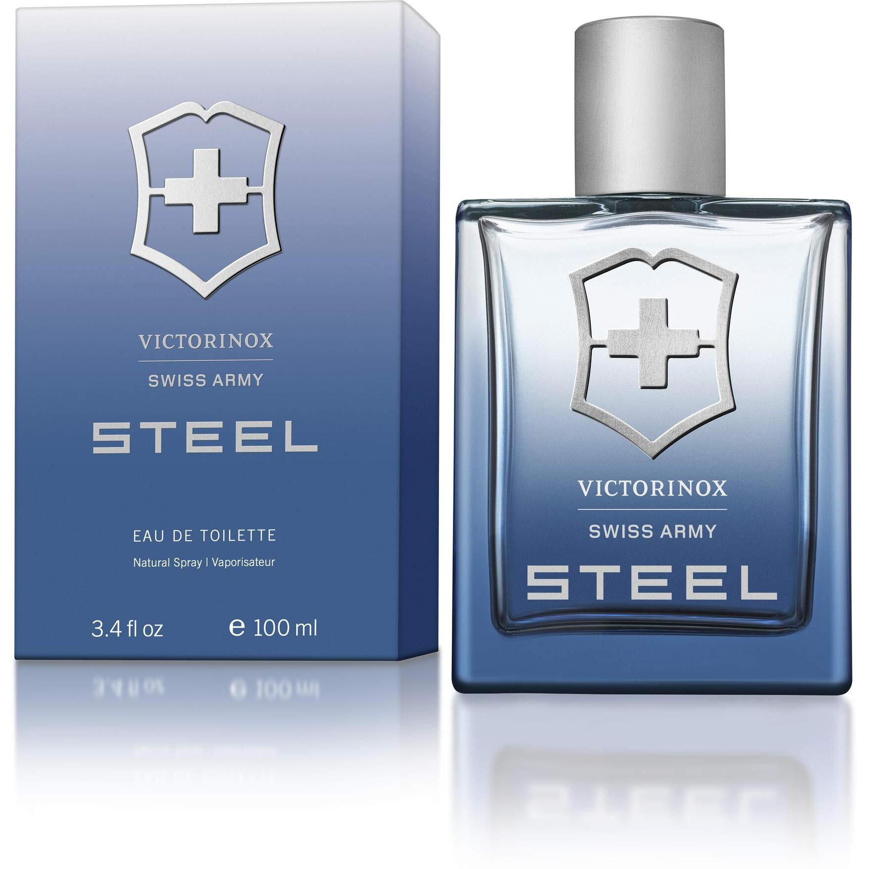 Swiss Army Steel by Swiss Army Eau De Toilette Spray 3.4 oz(D0102HA7ZU7.)
