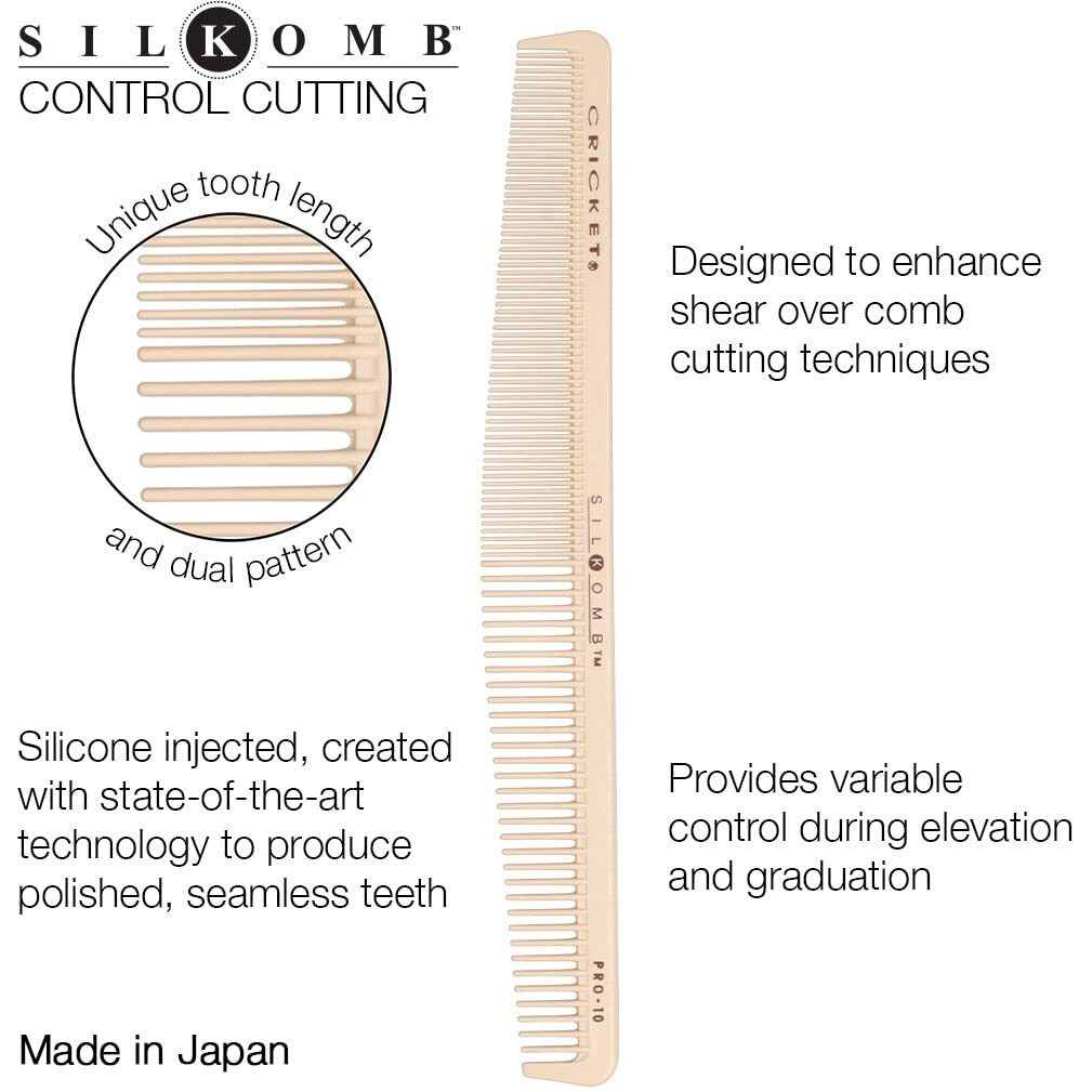 Silkomb Control Cutting - Pro-10 by Cricket for Unisex - 1 Pc Comb