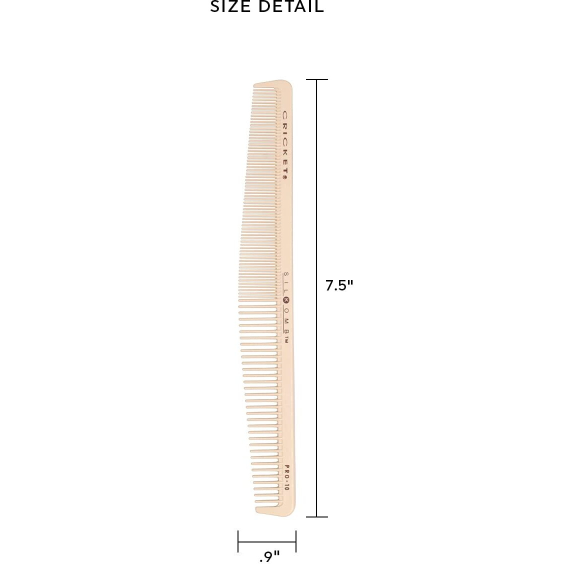 Silkomb Control Cutting - Pro-10 by Cricket for Unisex - 1 Pc Comb