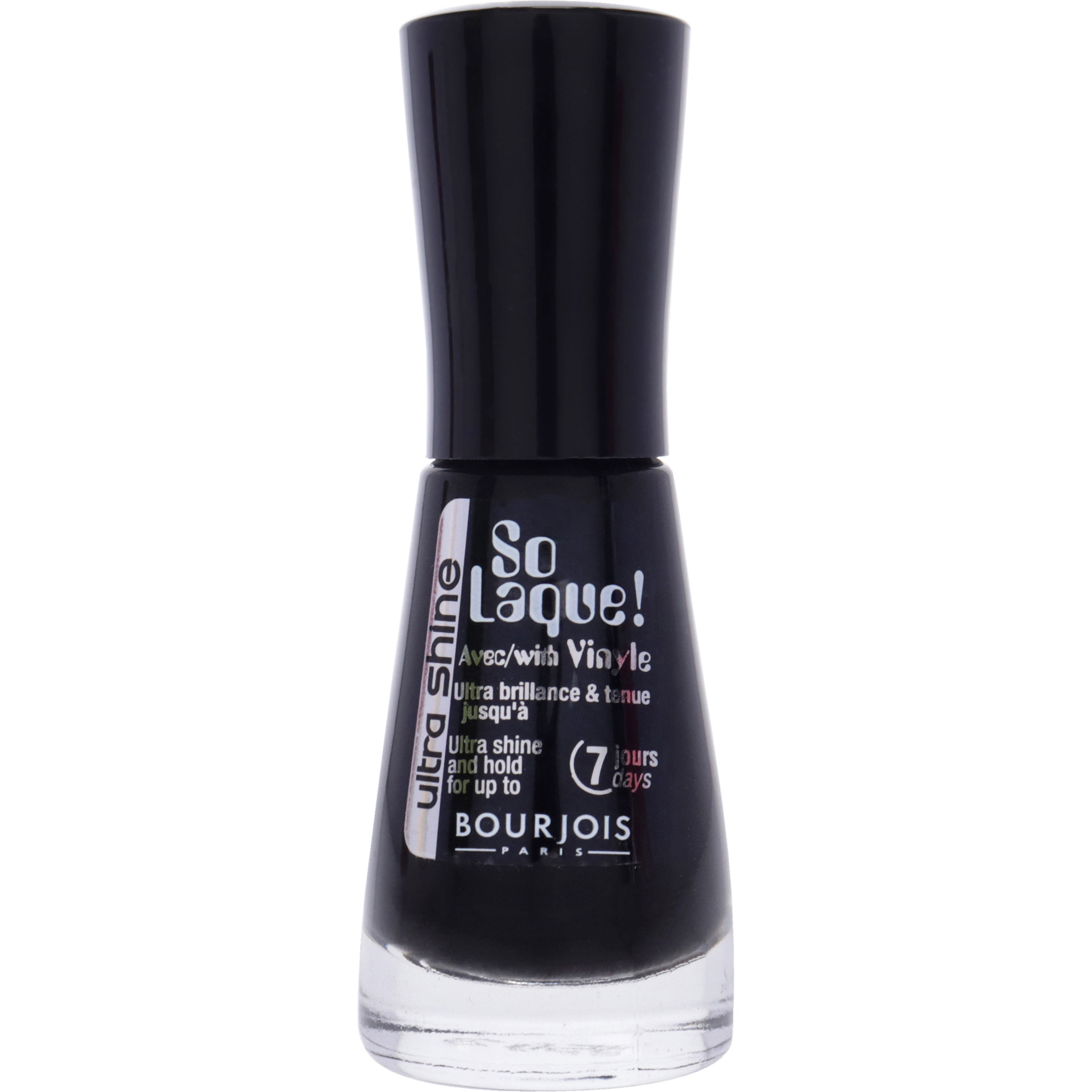 So Laque Ultra Shine - 30 Noir de Chine by Bourjois for Women - 0.3 oz Nail Polish