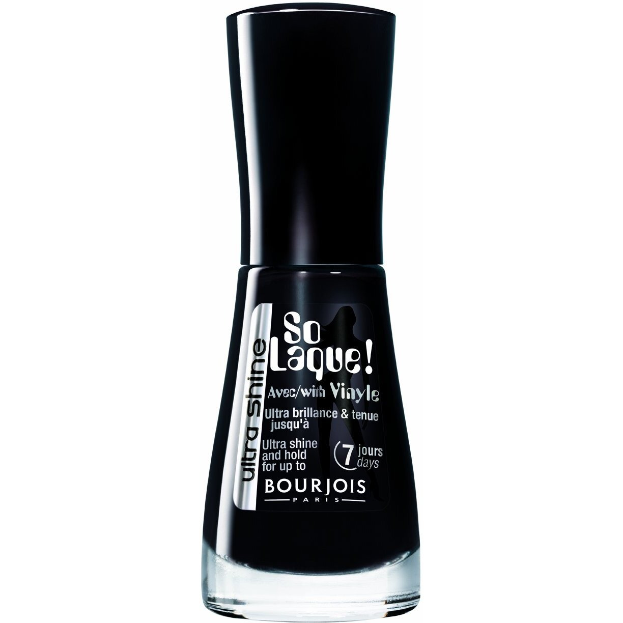 So Laque Ultra Shine - 30 Noir de Chine by Bourjois for Women - 0.3 oz Nail Polish