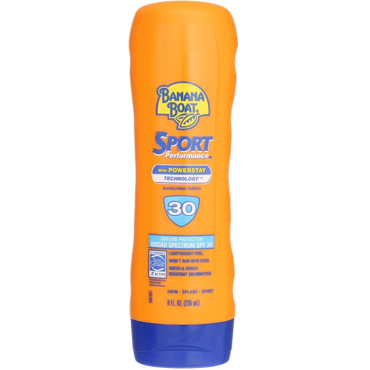 Banana Boat Sport Ultra SPF 30 Sunscreen Lotion, 8oz | Banana Boat Sunscreen SPF 30 Lotion, Oxybenzone Free Sunscreen, Sunblock Lotion Sunscreen, Banana Boat Lotion, Water Resistant Sunscreen, 8oz
