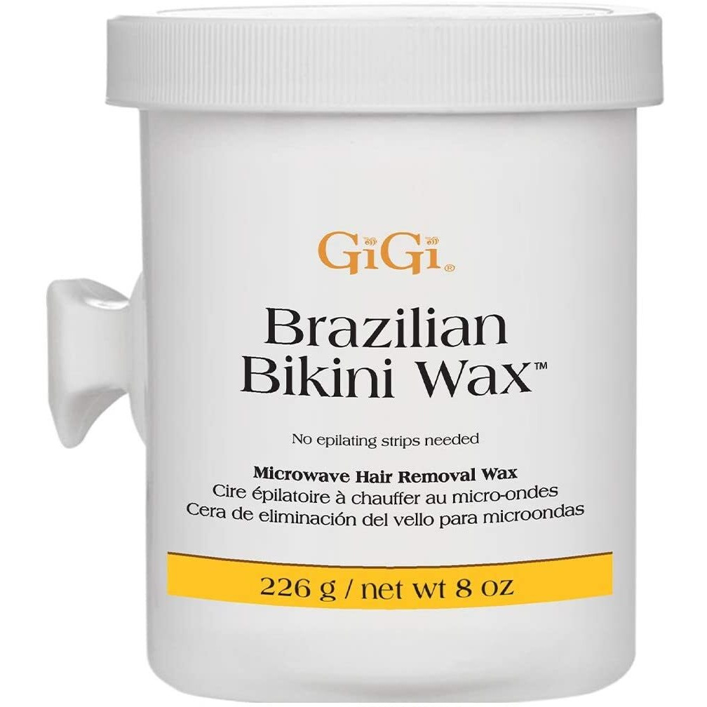 GiGi Brazilian Bikini Wax Microwave Formula, 8-Ounces (Pack of 2)