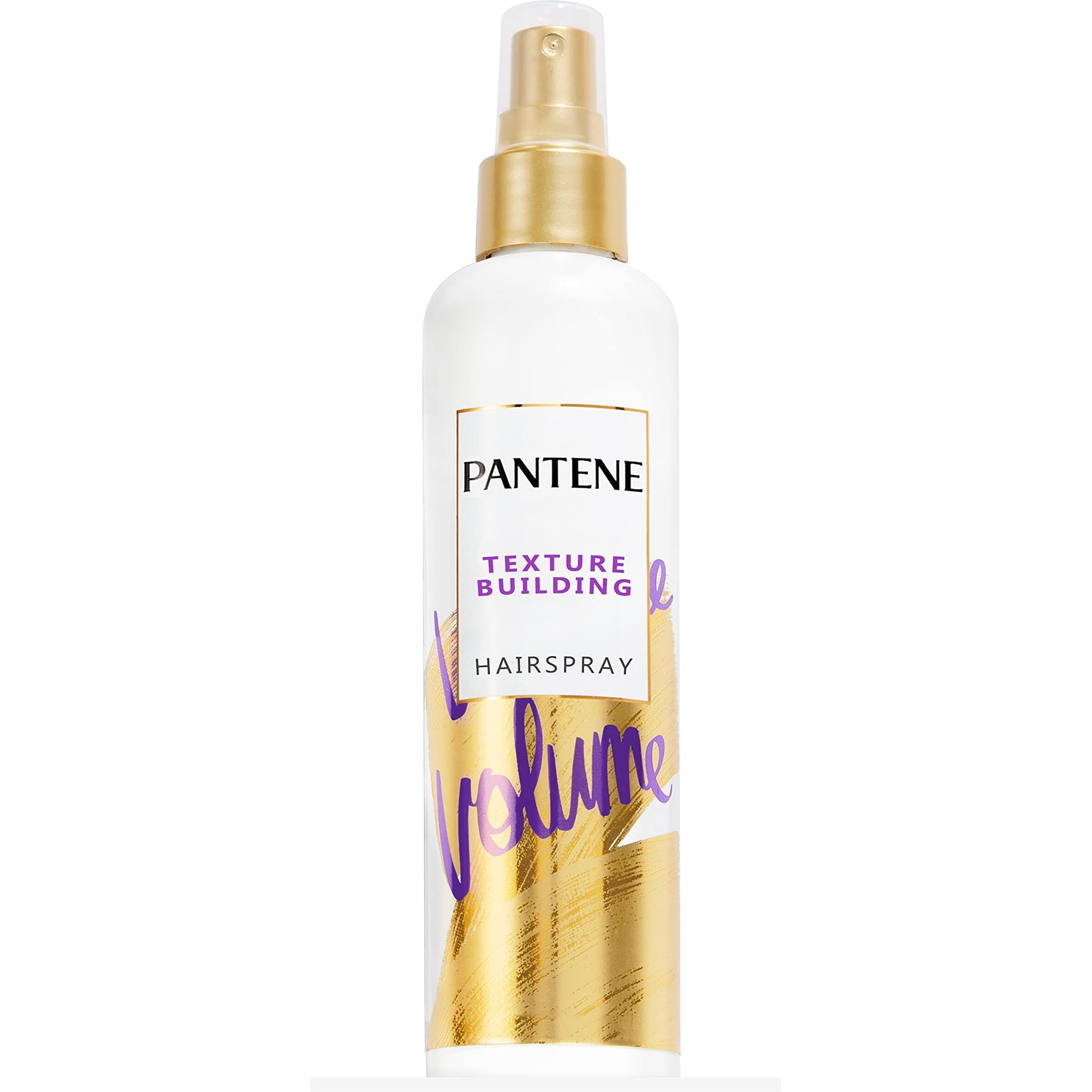 Pantene Pro-V Volume Lasting Hold, Body & Softness Texturizing Non-Aerosol Hairspray, White, 8.5 Fl Oz