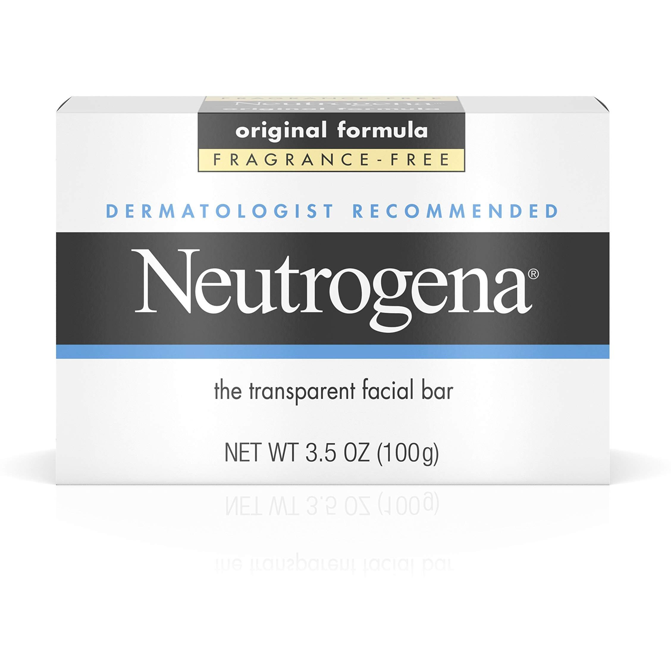 Neutrogena Face Cleansing Bar - Fragrance Free - 3.5 oz