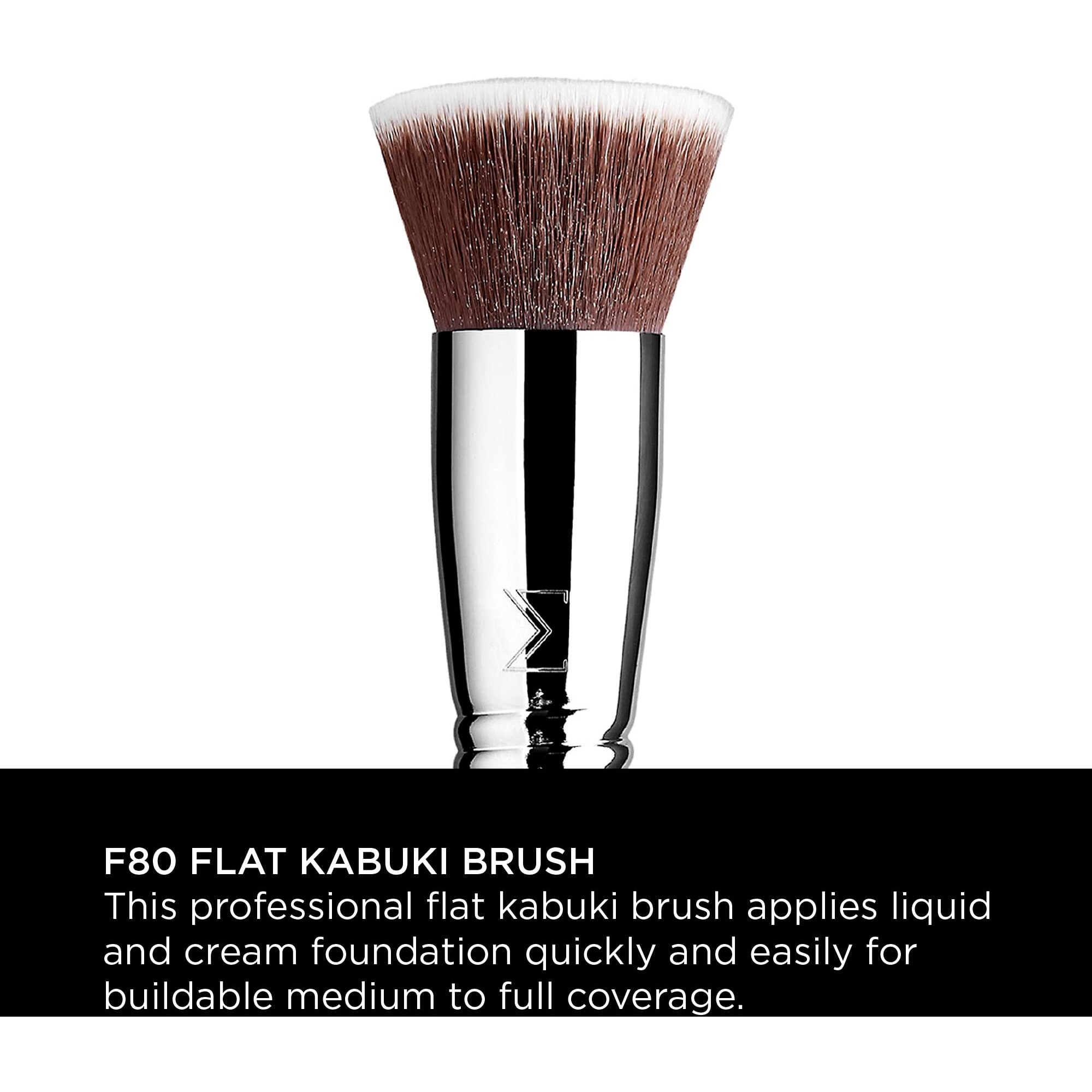 Flat Kabuki Brush - F80 by SIGMA for Women - 1 Pc Brush
