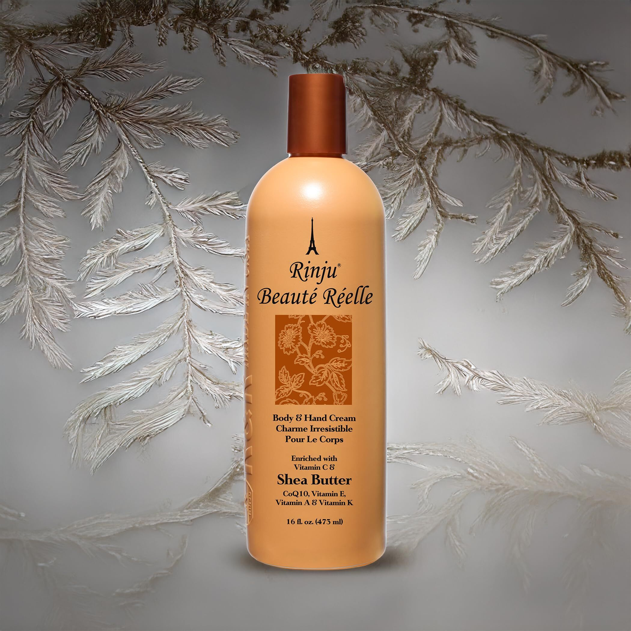 Rinju Beaute Reelle Body & Hand Lotion 16 Oz