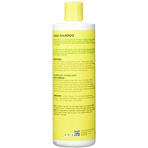 Jamaican Mango and Lime Tingle Shampoo, 16 Ounce