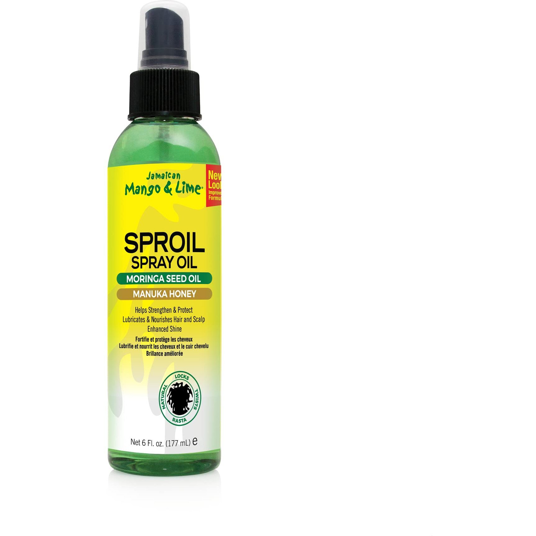 Jamaican Mango & Lime Sproil Spray Oil For Hair, 6 Fl Oz