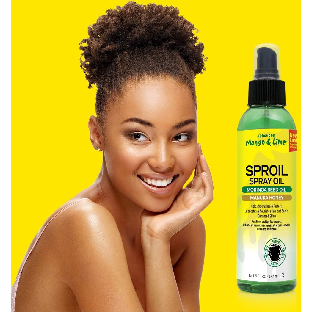 Jamaican Mango & Lime Sproil Spray Oil For Hair, 6 Fl Oz