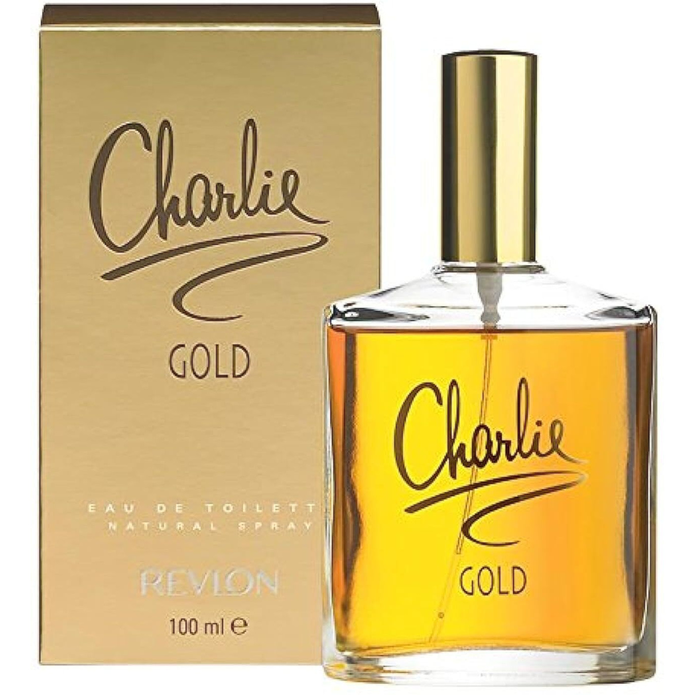 CHARLIE GOLD by Revlon Eau De Toilette Spray 3.3 oz(D0102HA5EAG.)