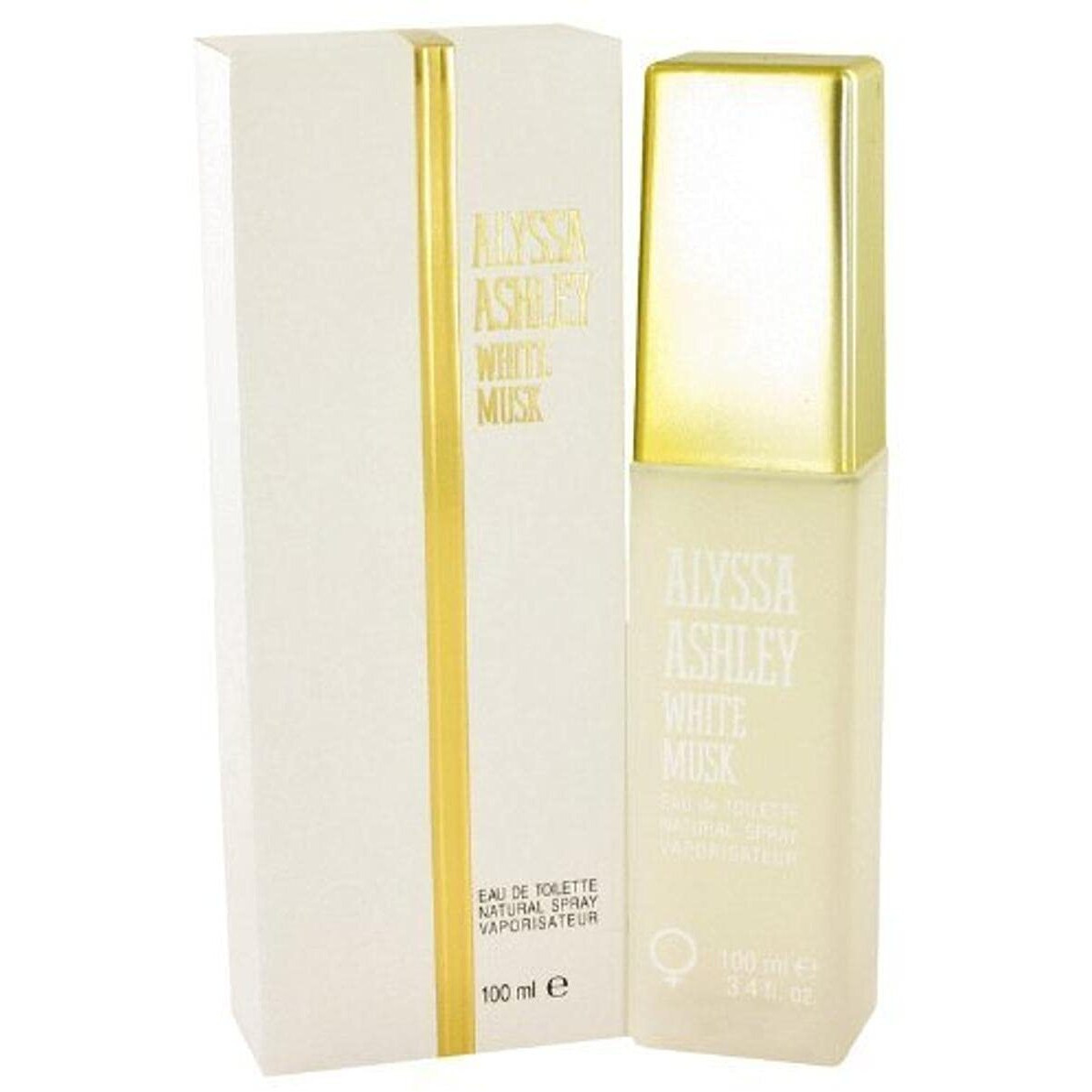 White Musk by Alyssa Ashley, 3.4 oz Eau De Toilette Spray for Women