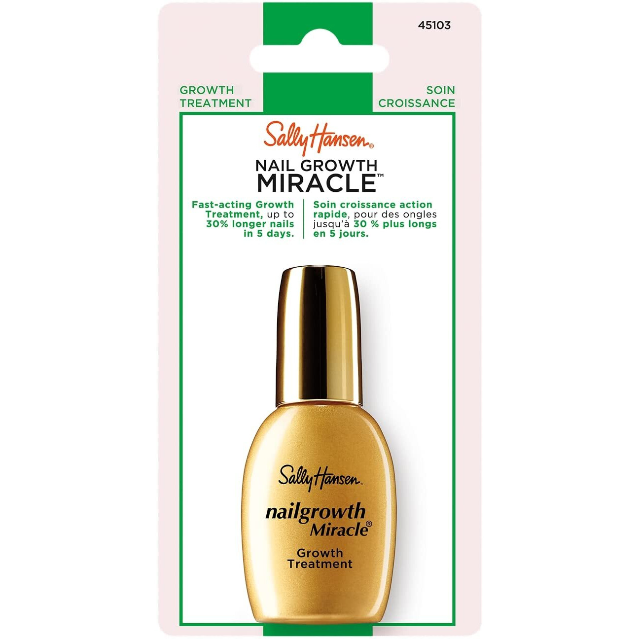 Sally Hansen Miracle Nails Nailgrowth Treatment 0.44 Fl Oz
