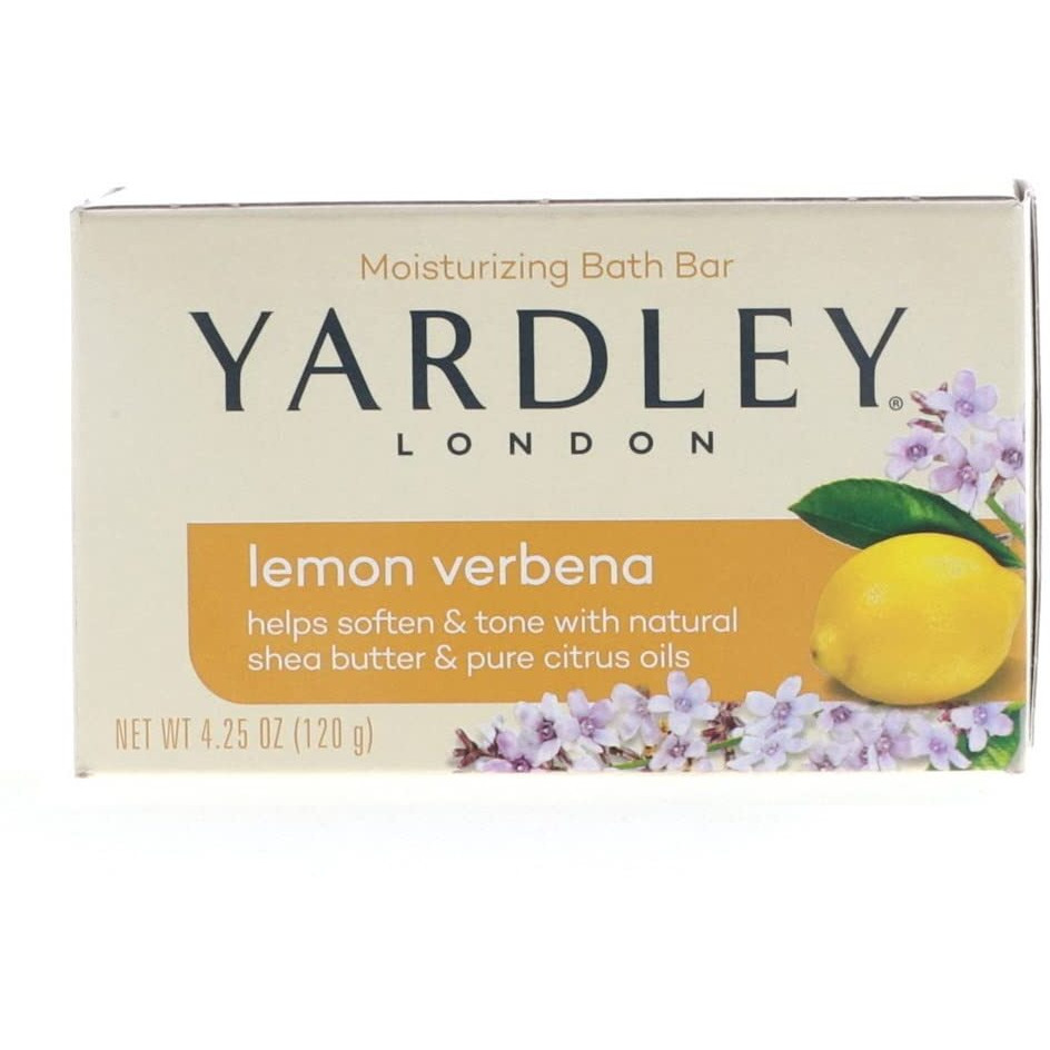 YARDLEY by Yardley LEMON VERBENA BAR SOAP 4.25 OZ