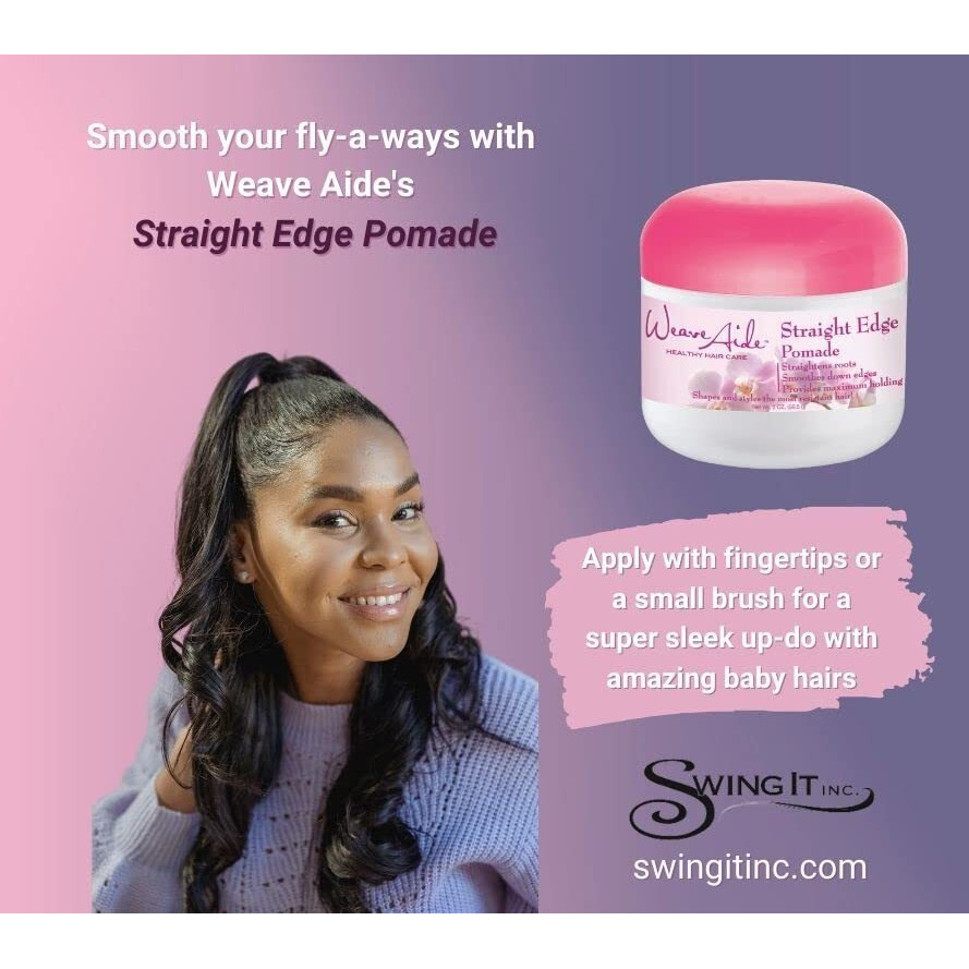 Weave Aide Straight Edge Pomade, 2 Oz