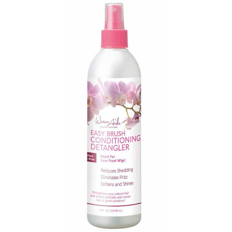 Swing It Weave Aide Easy Brush Conditioning Detangler 8oz Reduces Shedding, Tangles, and Frizz | Softens and Shines Wigs & Hair Extensions"