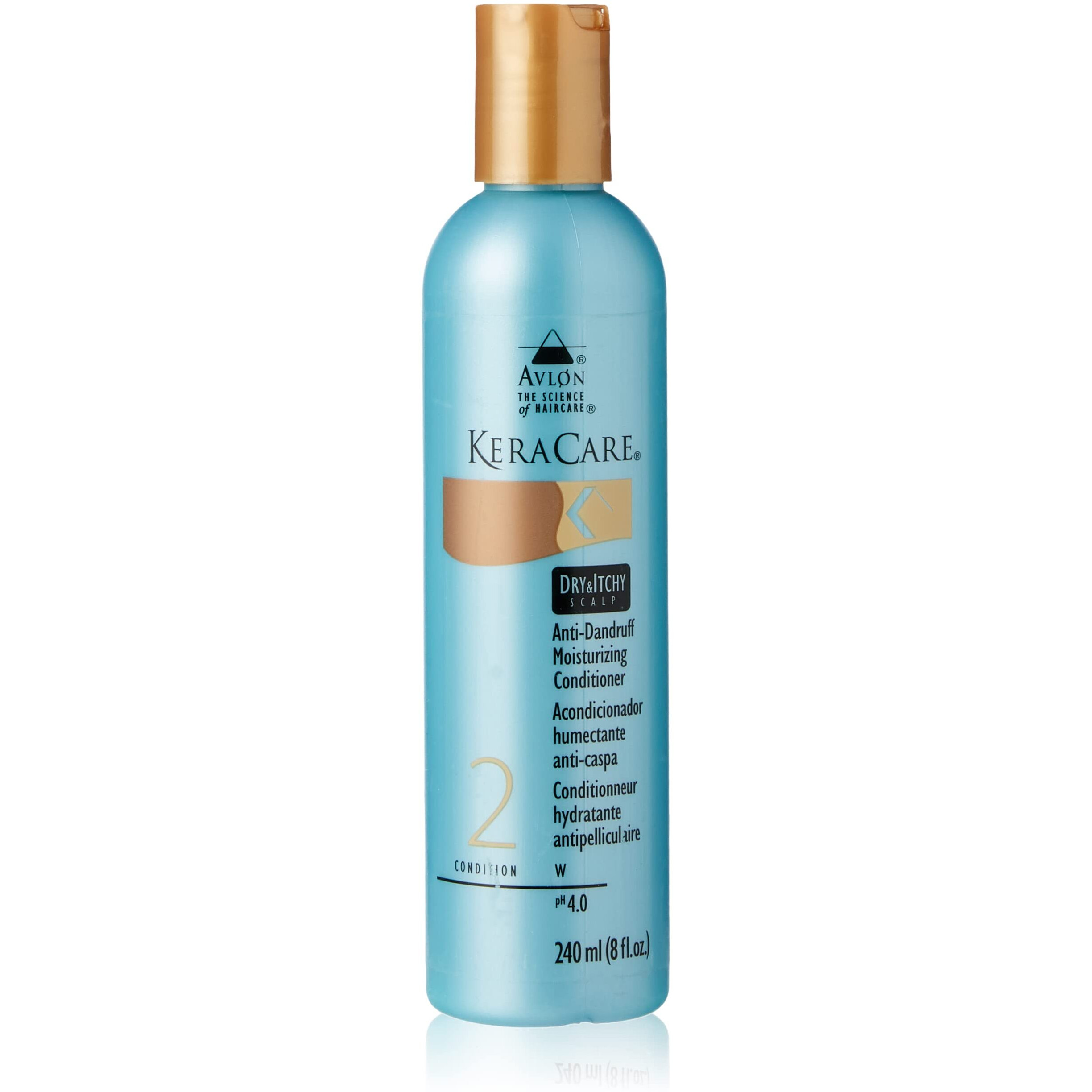 Avlon Keracare Dry and Itchy Scalp Anti-dandruff Moisturizing Conditioner, 8 Ounce