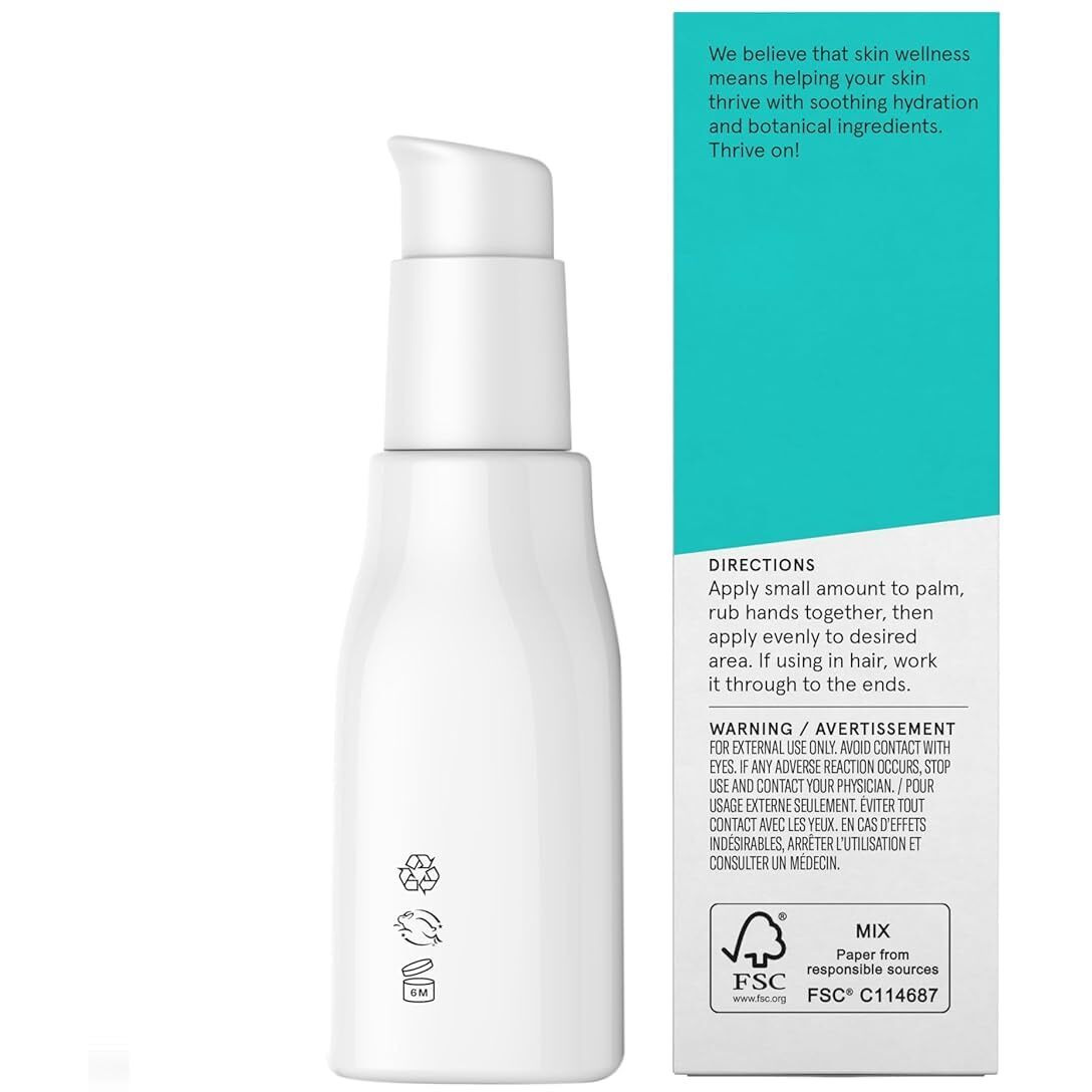 Acure The Essentials Moroccan Argan Oil - Rich in Vitamin E and Essential Fatty Acids - Hydrating & Soothing Multi-Purpose Oil For All Skin & Hair Type - All Natural Pure & Cold Pressed - 1 Fl Oz