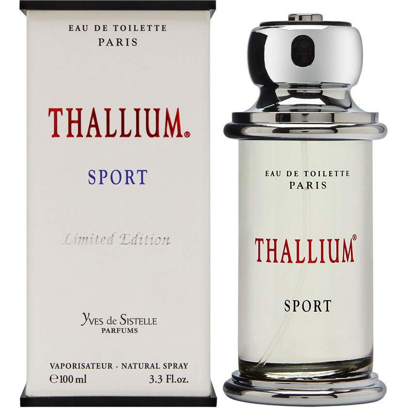 Thallium Sport by Yves De Sistelle for Men - 3.3 oz EDT Spray (Limited Edition)