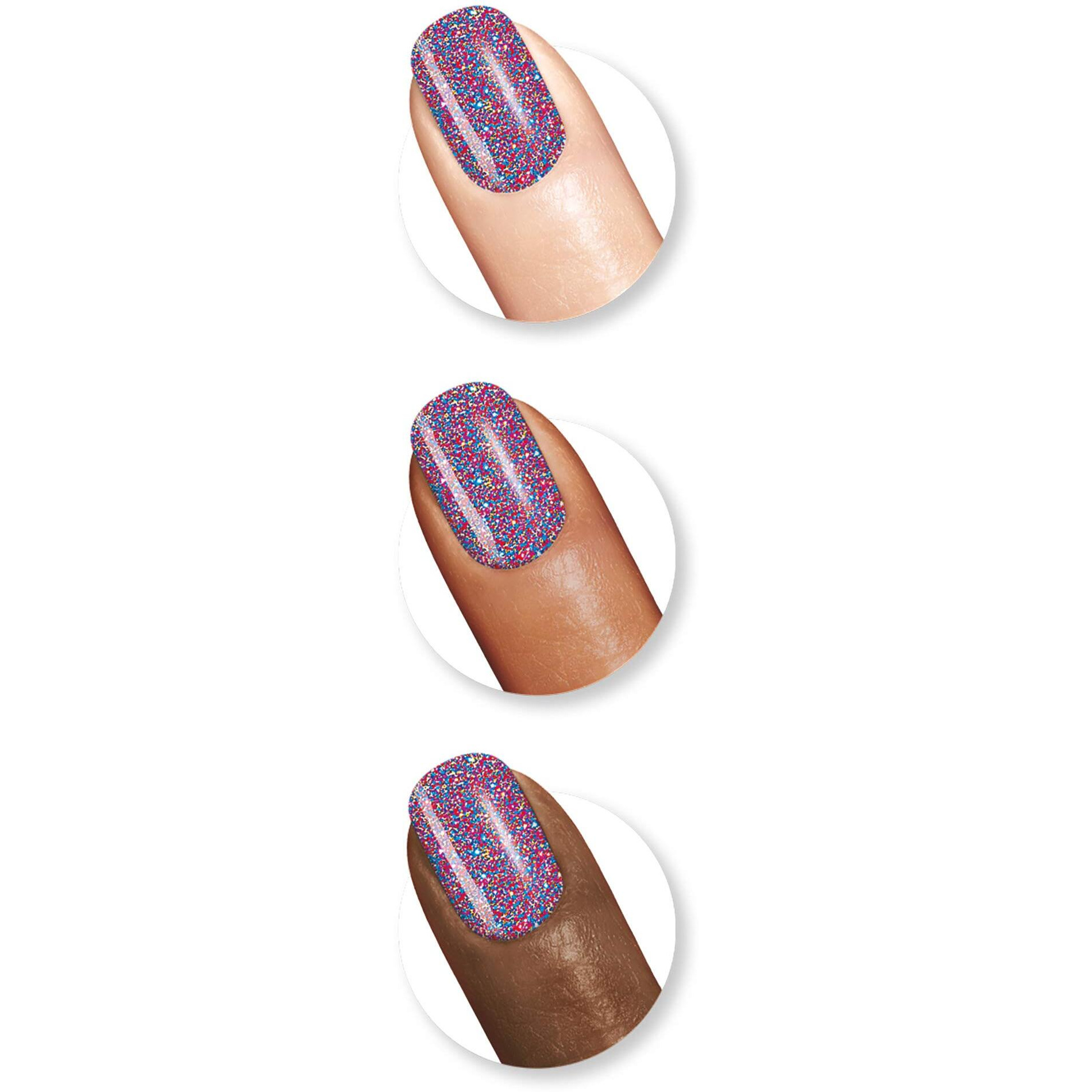 Xtreme Wear Nail Color - 569 Rockstar Pink by Sally Hansen for Women - 0.40 oz Nail Polish