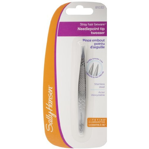 NeedlePoint Tip Tweezer - 81030 by Sally Hansen for Unisex - 1 Pc Tweezer