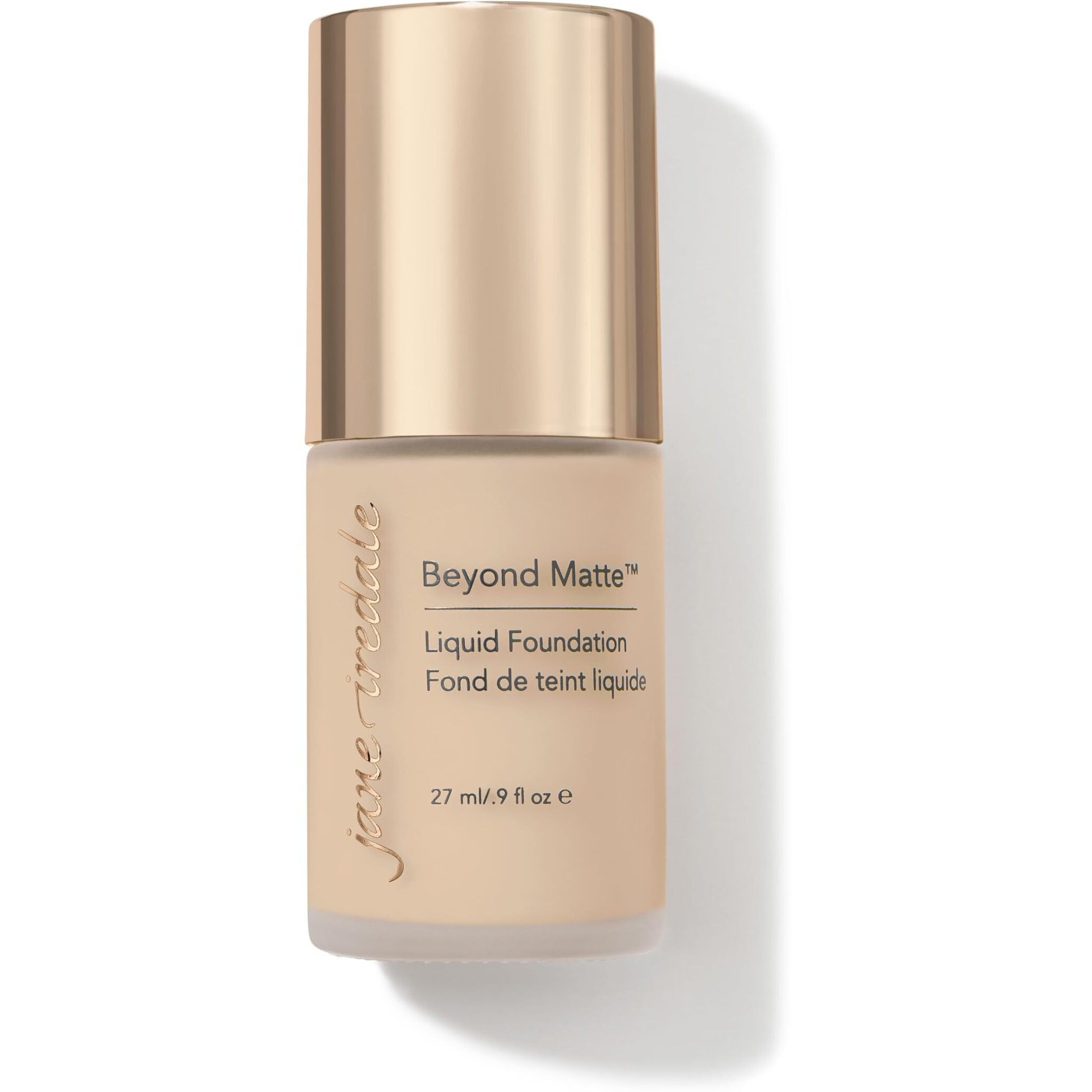 Beyond Matte Liquid Foundation - M5 Light to Medium With Gold Undertones by Jane Iredale for Women - 0.9 oz Foundation