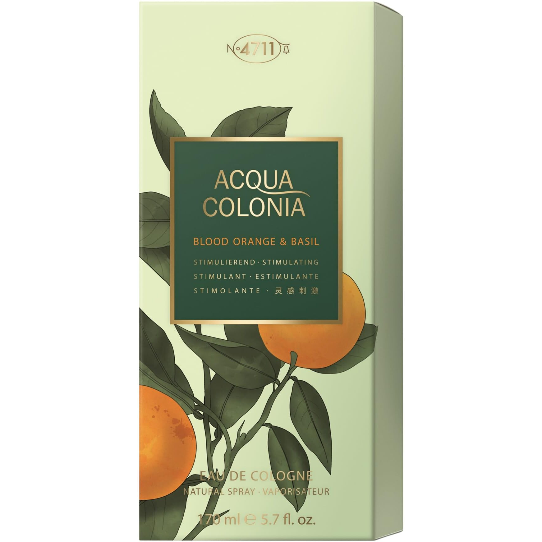 4711 Acqua Colonia Blood Orange & Basil by 4711 Eau De Cologne Spray (Unisex) 5.7 oz(D0102HA7AIG.)