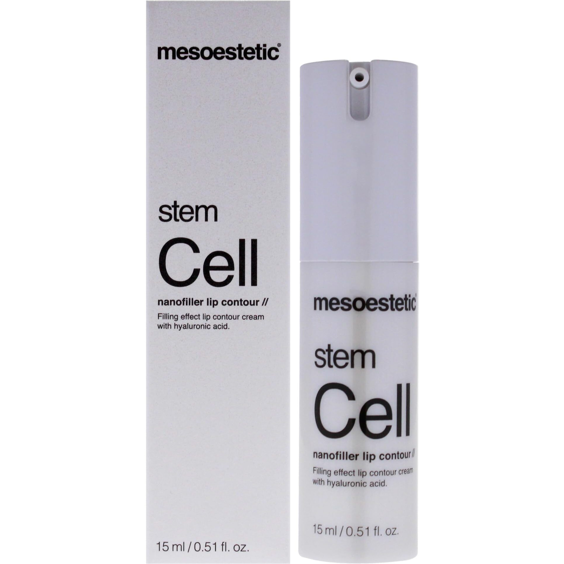 Stem Cell Nanofiller Lip Contour by Mesoestetic for Unisex - 0.5 oz Cream