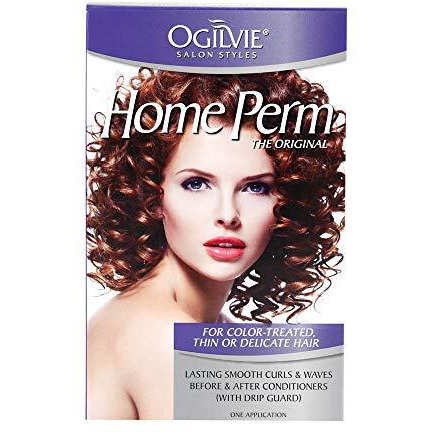 Home Perm The Original For Color Treated Thin Or Delicate Hair by Ogilvie Salon Styles for Women - 1 Application Treatment