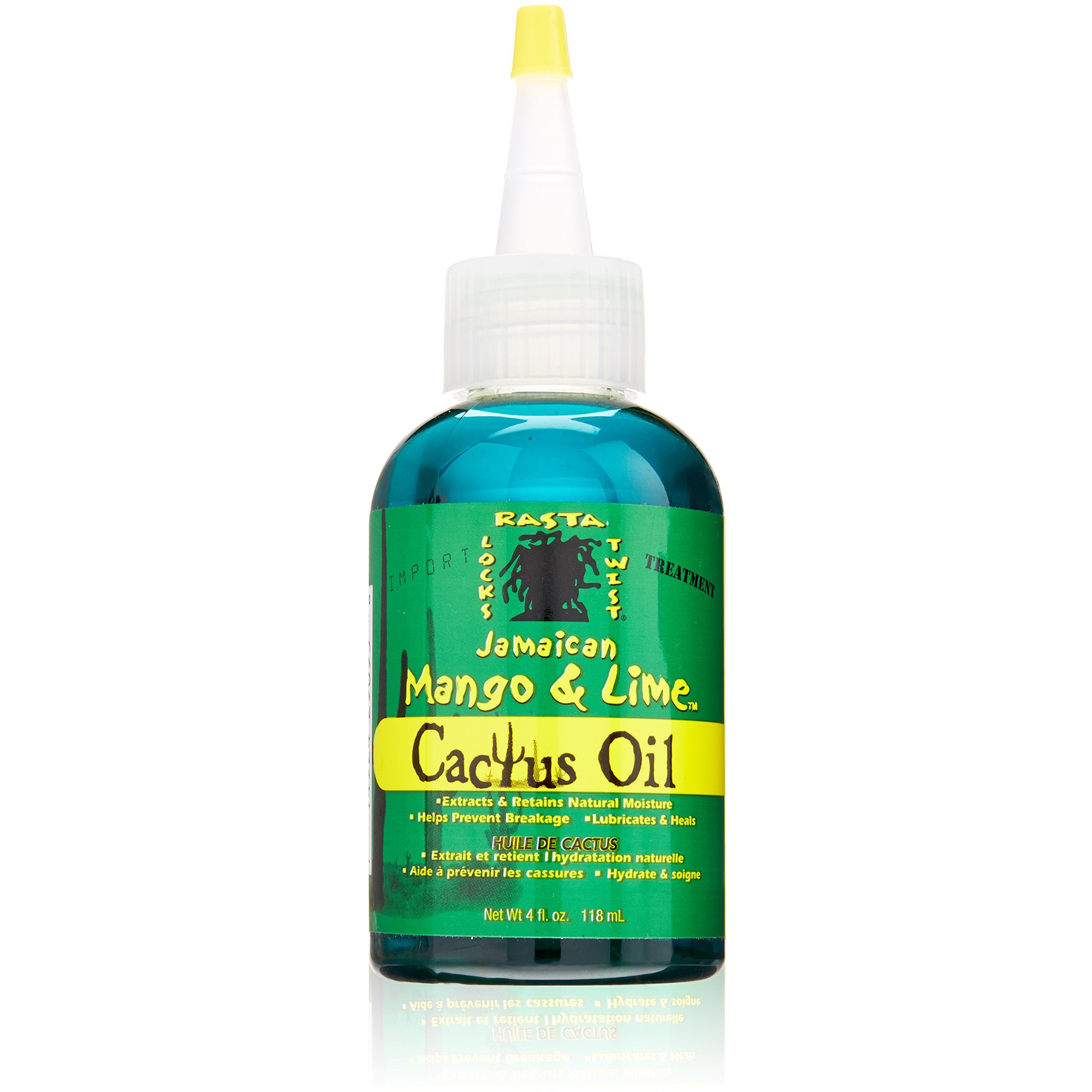 JAMAICAN MANGO & LIME Cactus Oil for Hair, 4 Oz