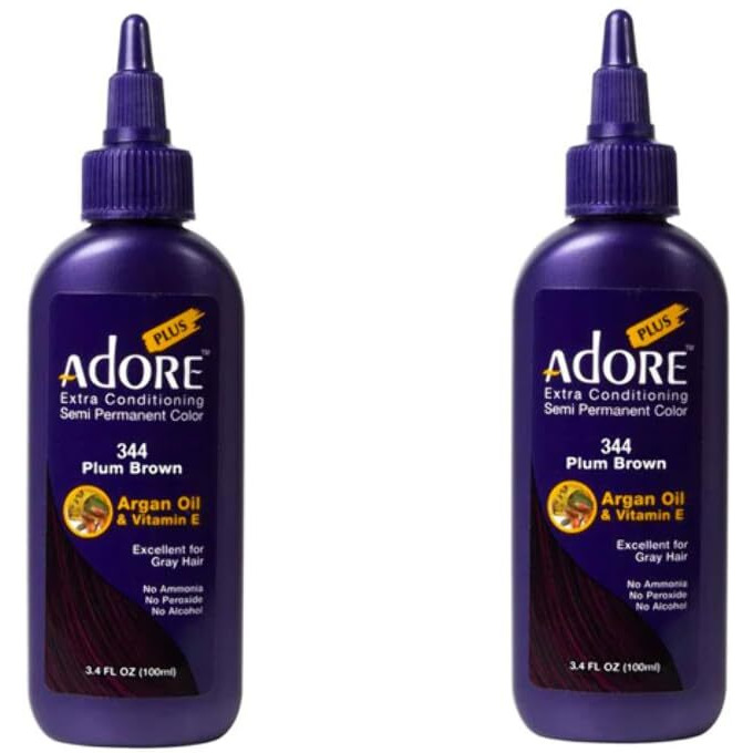 Adore Plus 344 PLUM BROWN 3.4 FL OZ